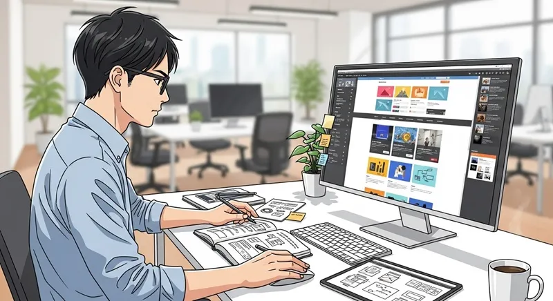 Webサイト改修のイメージ画像